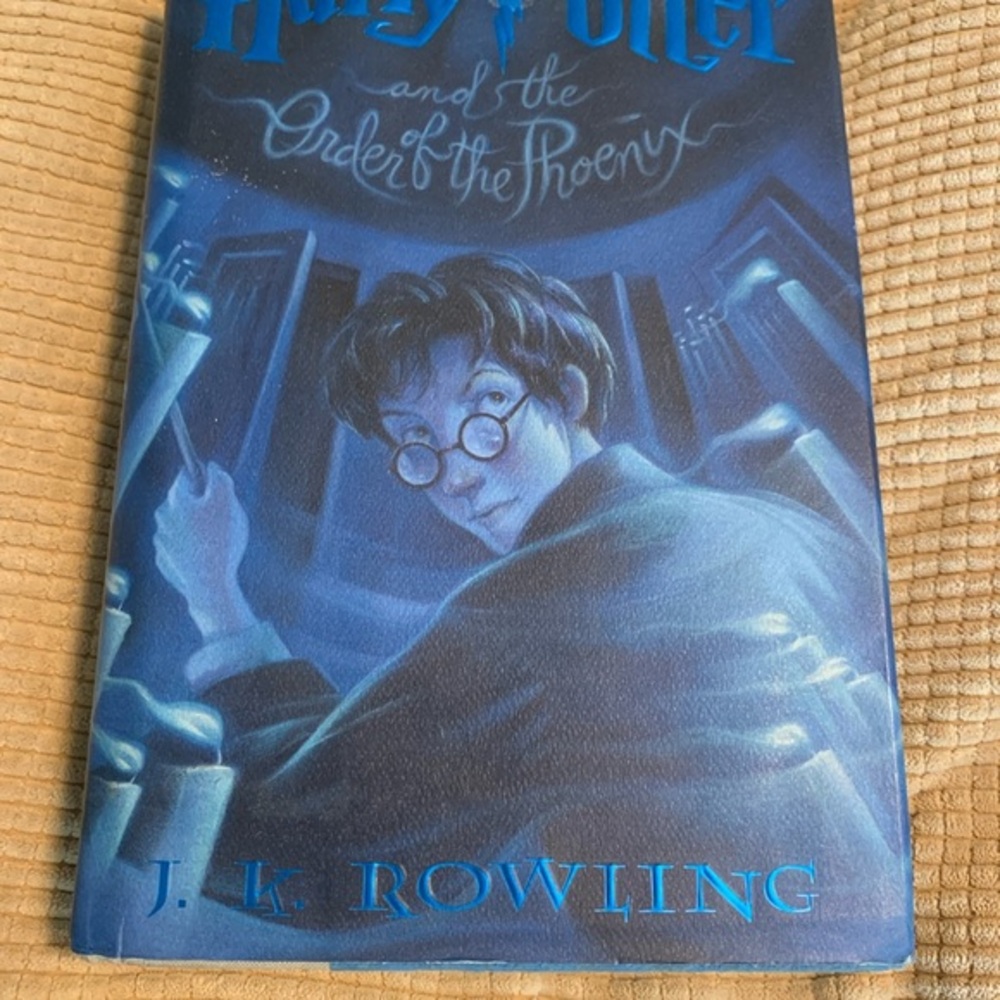 First edition, Harry Potter, and The Order of the Phoenix with errors. 2003